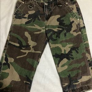 Camo Cargo Shorts comoflage